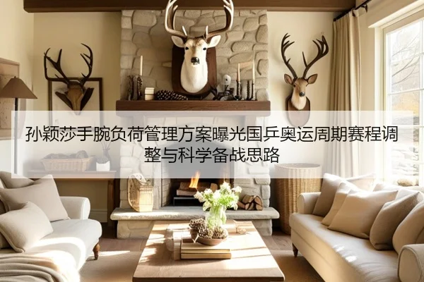孙颖莎手腕负荷管理方案曝光国乒奥运周期赛程调整与科学备战思路